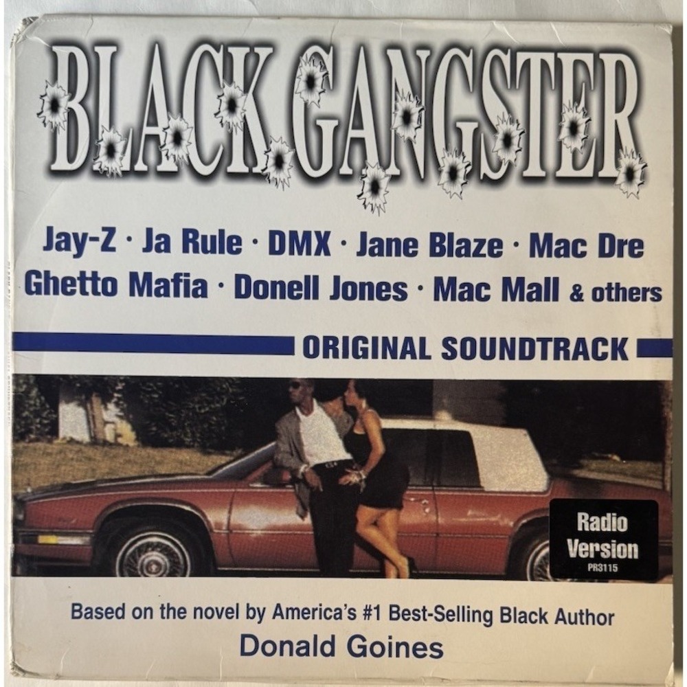 BLACK GANGSTER "SOUNDTRACK" 1999 2X VINYL LP ALBUM COMPILATION 17 TRKS Excellent